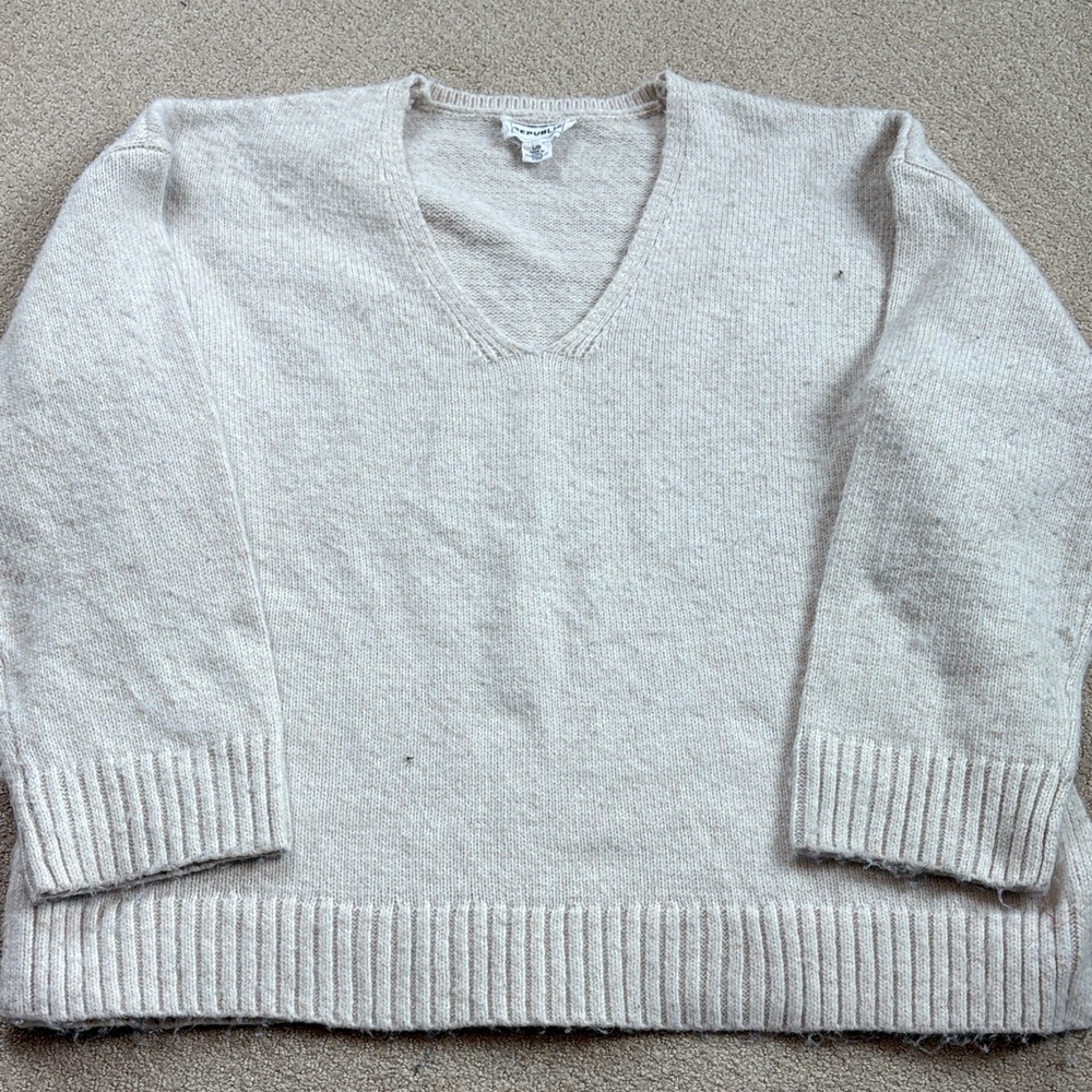 Republic V Neck Sweate